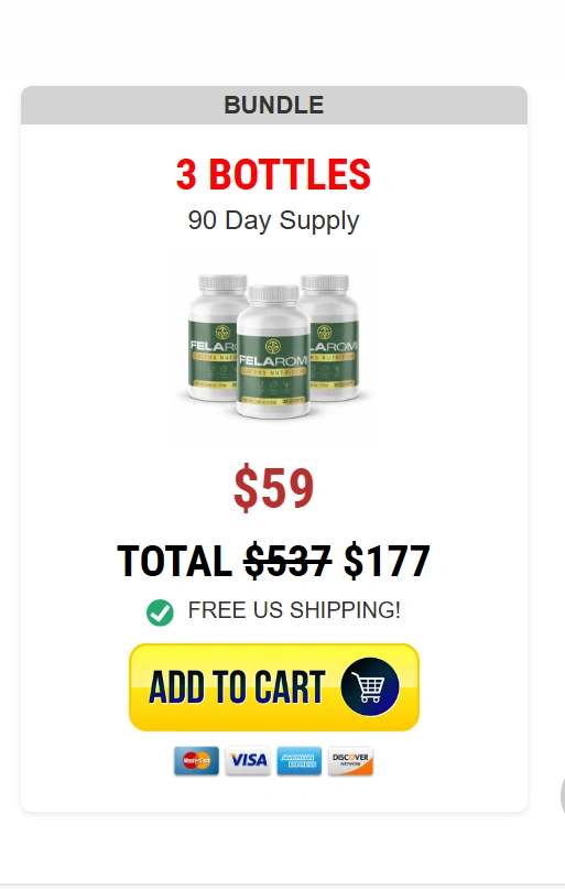 Felaromi supplement 3 bottle combo pack